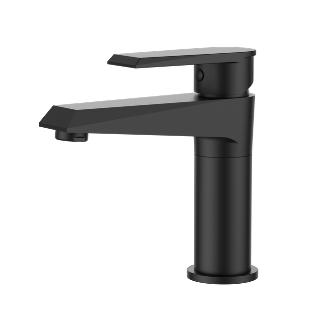 Fashion Design Hot Selling Black Brass Basin Faucet Long Neck