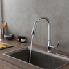 New Design Retro Chrome Swivel Pull Out Spray Kitchen Mixer Faucet