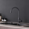Granite Oatmeal Color Marble Sink Use Kitchen Washing Brass Faucet