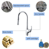 Brass Good Quality CUPC Waterfall Shower Factory Make Tall Faucet From Kitchen Sink