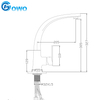 Hot Selling Black Brass Basin Faucet Long Neck