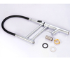 Big Size New Style Two Function Silicon Spout Flexible Kitchen Cabinet Faucet