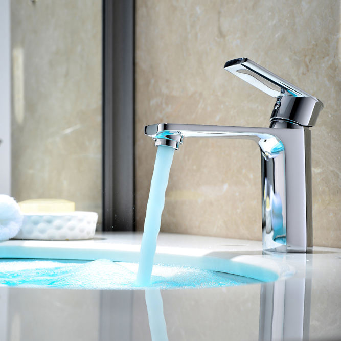 single hole faucet bathroom