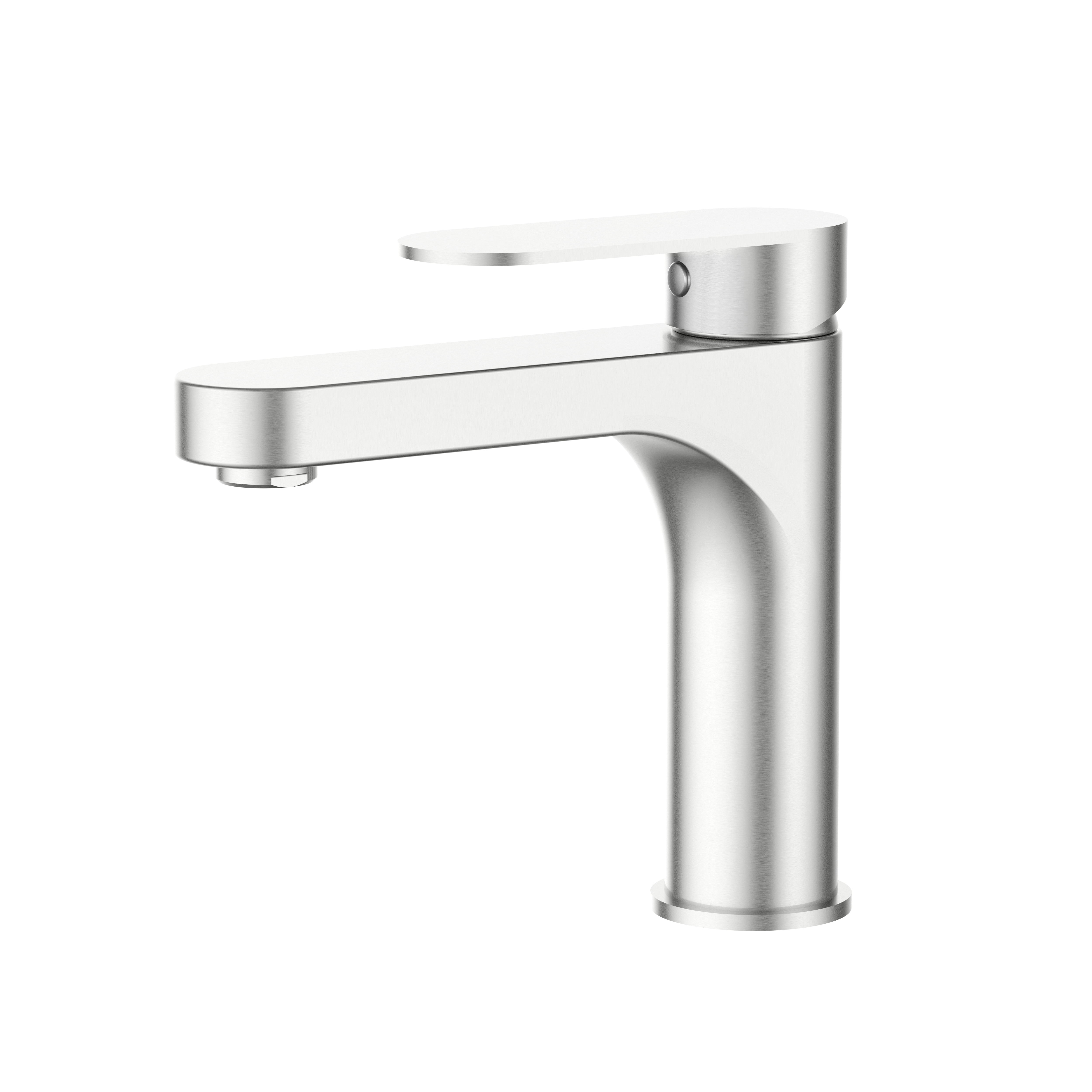 Conventional Basin Sink Faucet Brushed Nickel