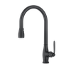 Matte Black Classical Kitchen Faucet European Style