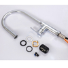 Economic Simplify Style Zinc Faucet Body Ceramic Cartridge ABS Spray Sink Faucet