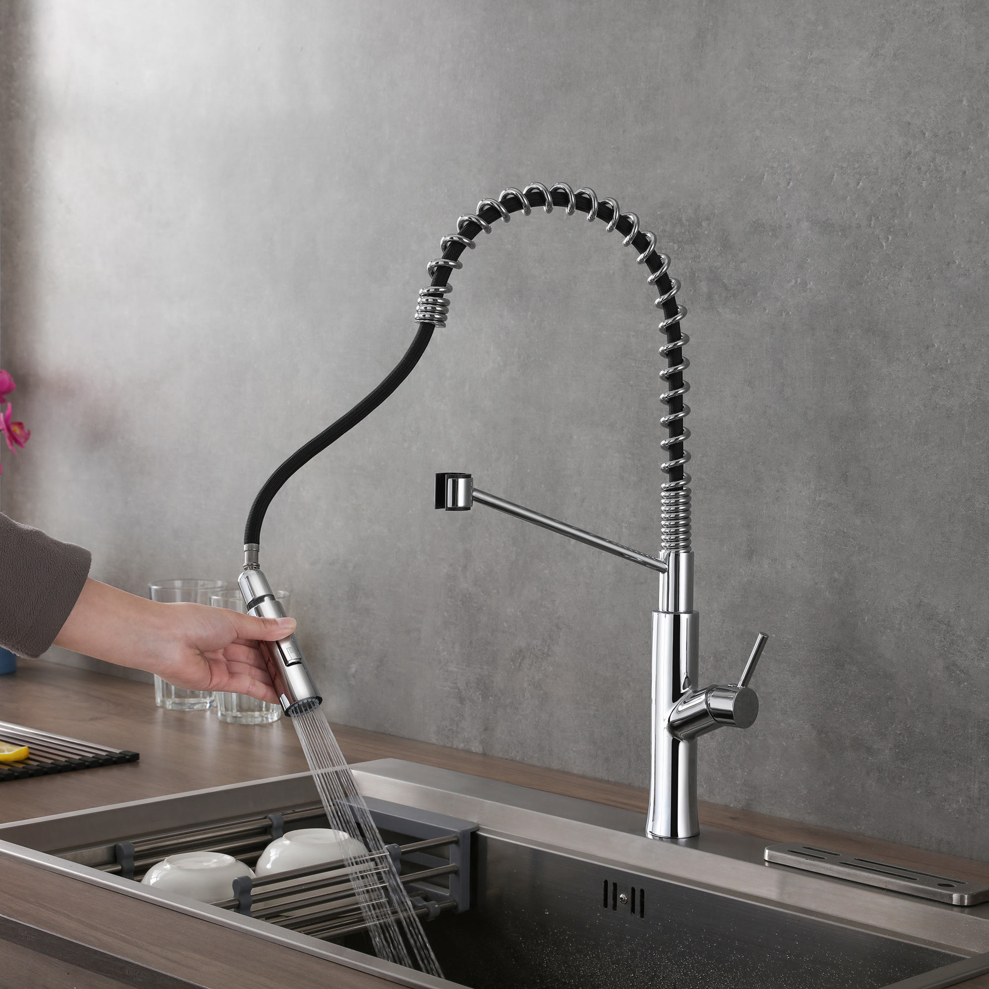 kitchen faucet bronze
