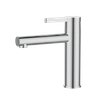 Hot Sell Tall ChromeWhite Gold Brass Basin Faucet Long Neck