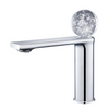 Crystal Ball Basin Faucet - Modern Chrome Bathroom Tap | GOWO 5138-C